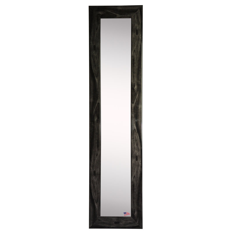 Trujillo Solid Wood Flat Wall Mirror, 23.5" H x 7.5" W
