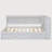 Full Size Wood Svein With Storage Shelves, USB, LED, And Trundle-1542172811