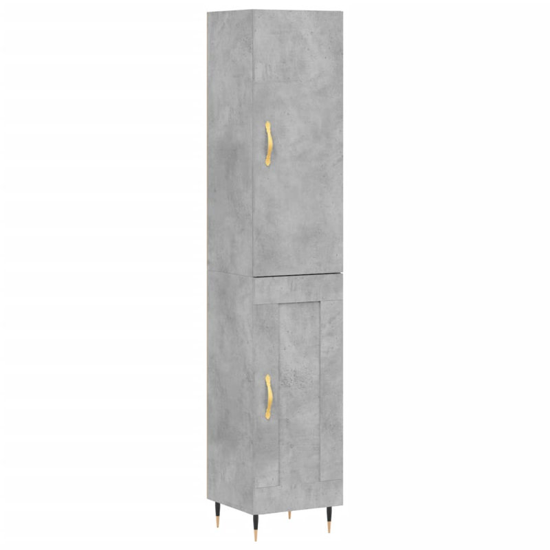 Monnie 34.5cm Sideboard, Concrete Grey
