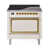 Blanc antique / laiton