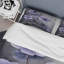 Ensemble de housse de couette floral mauve, gris et violettes Dream I-107147803