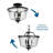 Ermengarda 3 - Light Dimmable Bell Chandelier-804163057