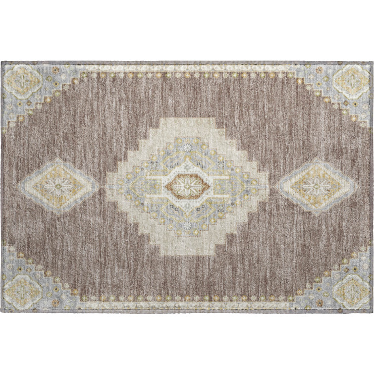 Premium Machine Washable Guada AMF1014 Oriental Rug