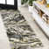 Horfield Abstract Black/Yellow Rug