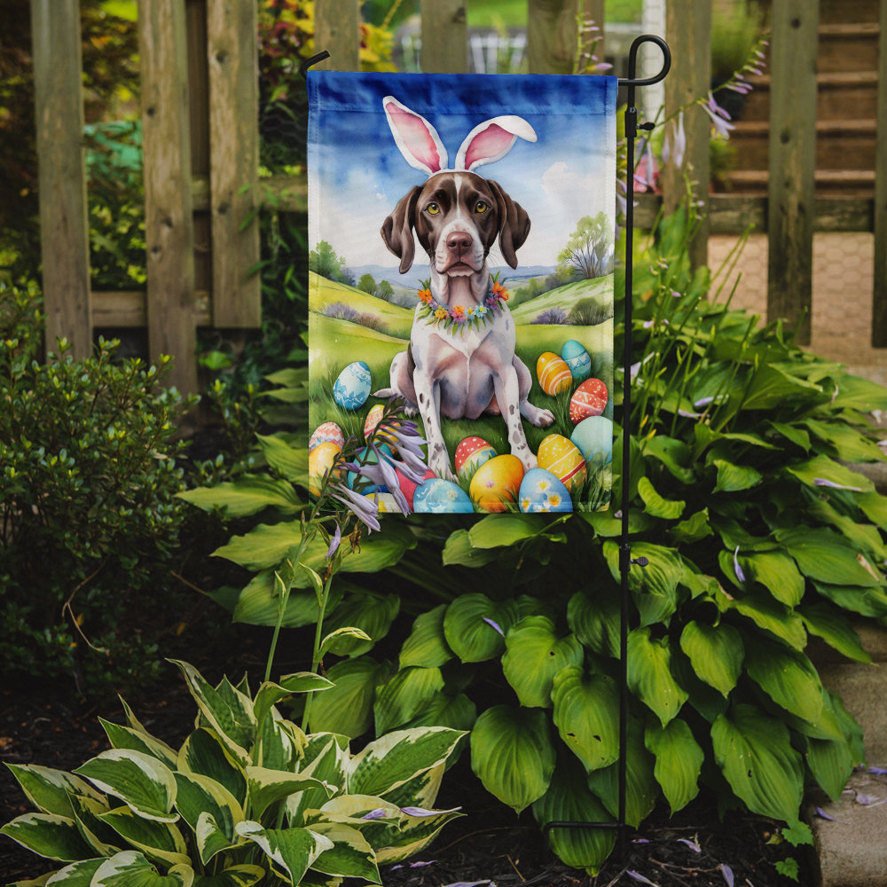 Easter Egg Hunt Double Sided 15.5'' H x 11.25'' W Polyester Easter Garden Flag Caroline's Treasures