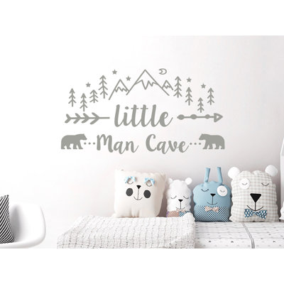 Décalcomanie murale Little Man Cave