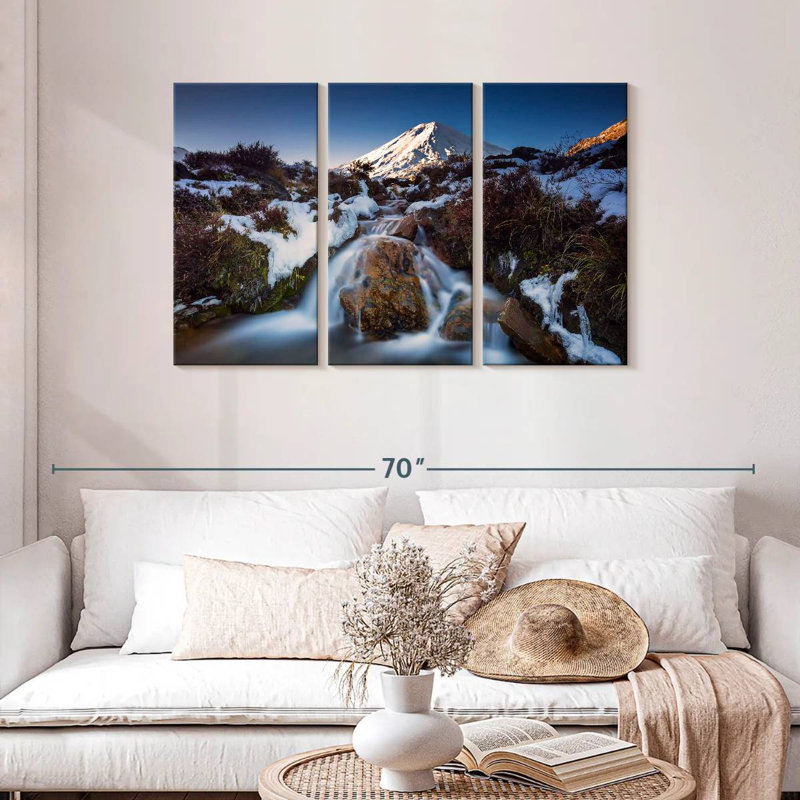 Rorry Tongariro Falls Rush, 28" H x 45" W