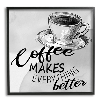 «Vintage Coffee Expression on Wood» par Kim Allen, impression
