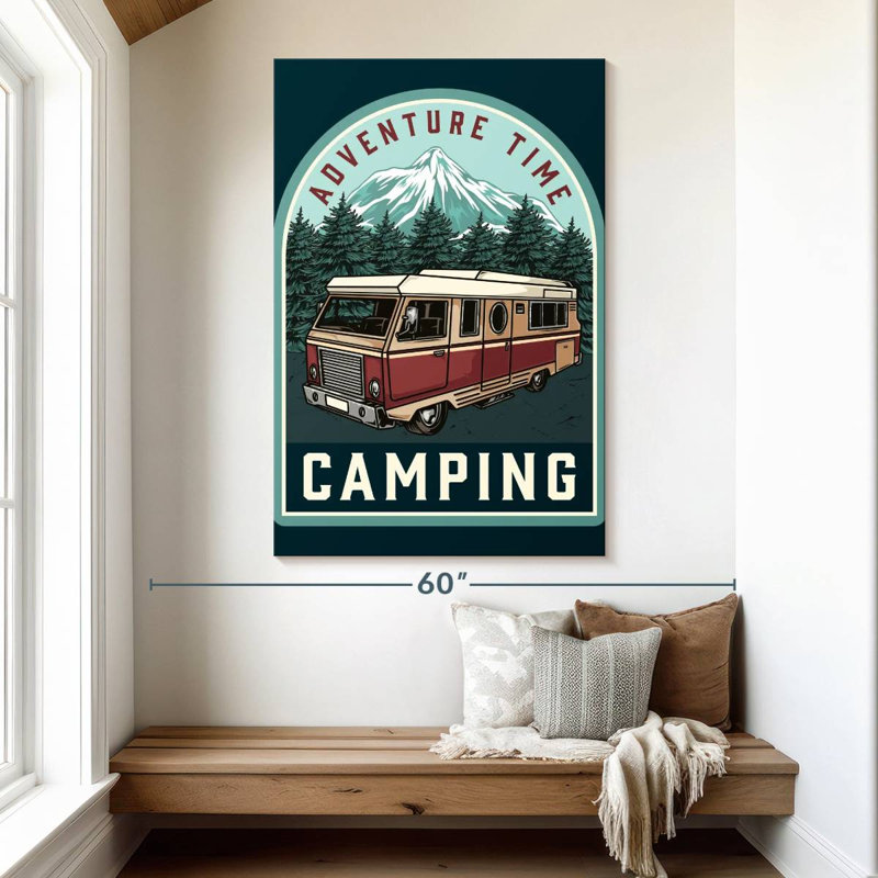 Tergel Camping Themed, 51" H x 34" W