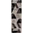 Cobina Holland Modern Geometric Black 3D Textured Thick & Soft Shag Rug-63453281