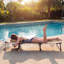 Chaise longue simple inclinable 76 po Blakehurst-730136115