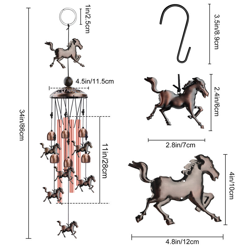Horse Wind Chime