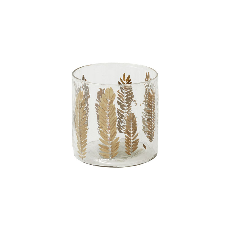 Porte-votive en résine, H 4,75 po x l 4,75 po x P 4,75 po