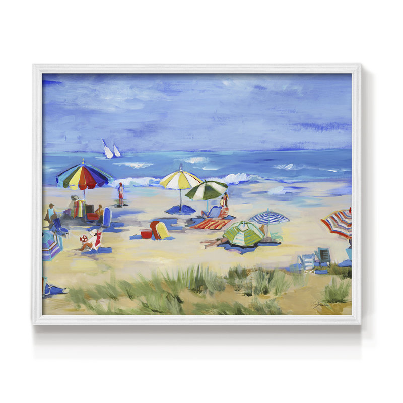 Sunshine State of Mind - impression encadrée - réaménageable, Blanc, H 16 po x l 20 po