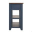 Console en bois de pin massif 48 po, table d'appoint moderne avec 3 tiroirs de rangement et 2 tablettes. Facile à assembler-1890086808-1890086810-1890086815