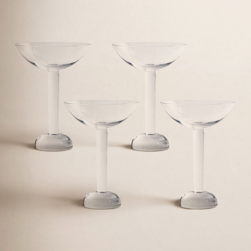 Verres à martini/coupe/dessert/condiments Desean, lot de 4