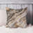 Abstract Marble Geode XIII Modern Throw Pillow Cover-103846322