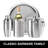 Oggi Barware Stainless Steel Champagne Ice Bucket
