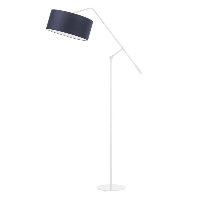 Hanskarl 170cm Reading Floor Lamp, Navy, White