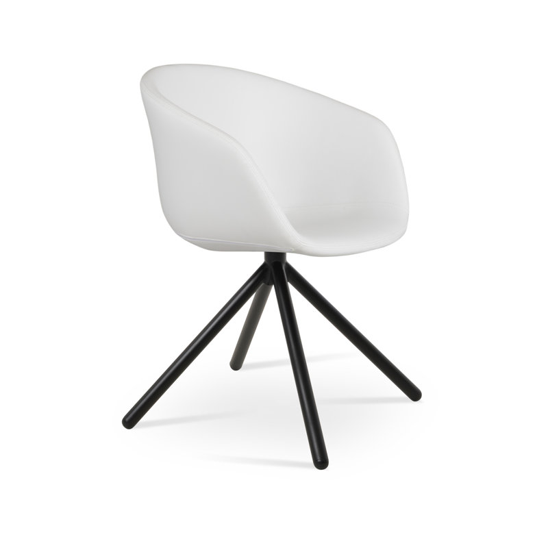 Fauteuil Tribeca, Noisette, Noir