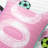 White/Pink/Green Microfiber Reversible 4 Piece Quilt Set-526153479