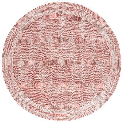 Ranjit Abstract Hand Tufted Wool Geometric Rug