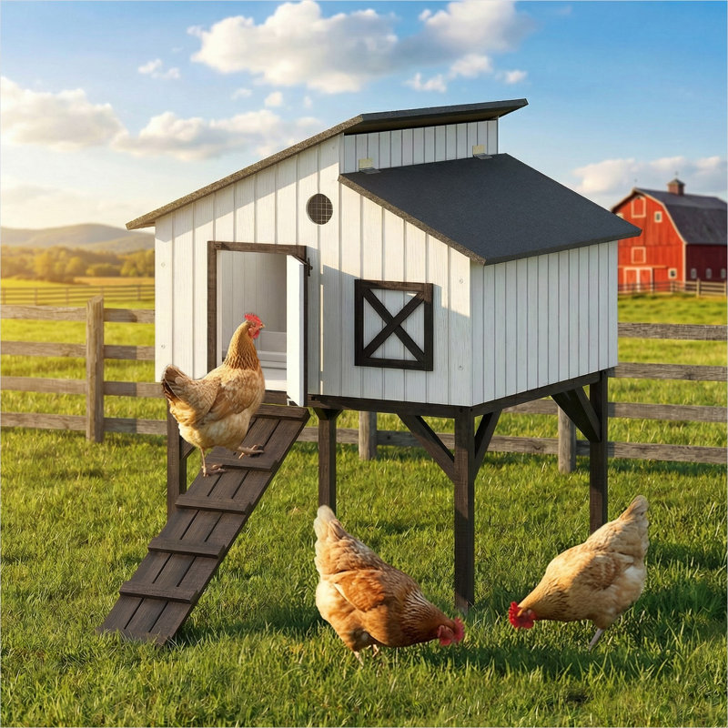 13.33 Square Feet Chicken Coop