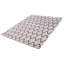 Tapis unique gris clair en viscose 8 pi 2 po x 9 pi 11 po Grogan