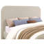 Grand lit plateforme gris Kendra