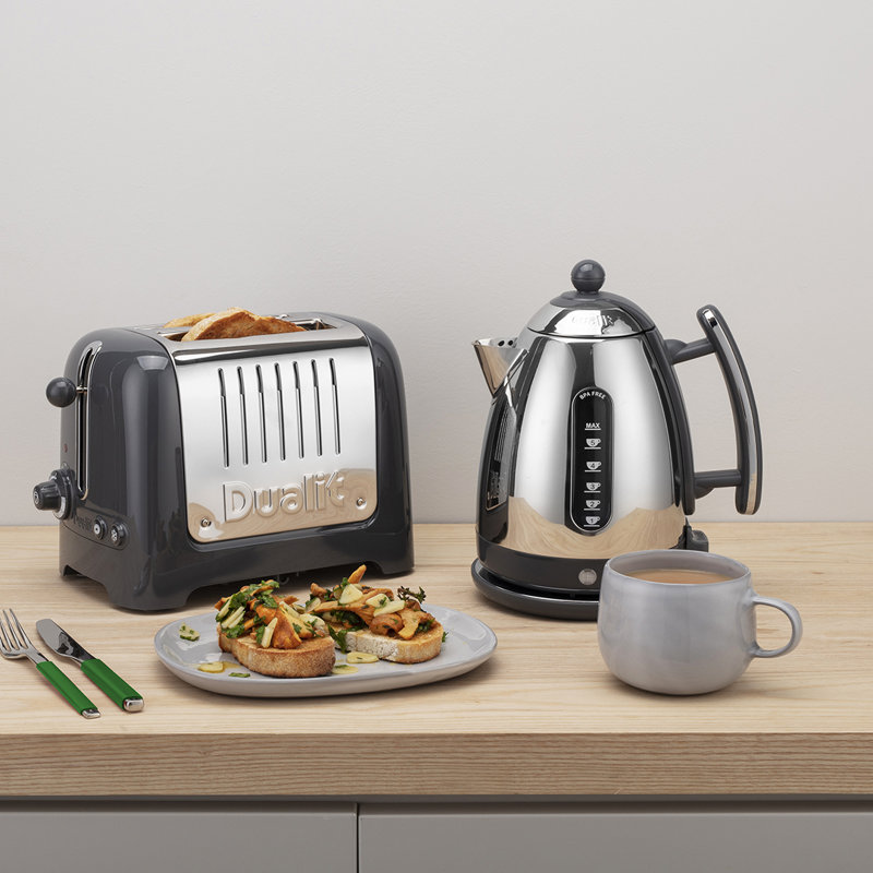 Dualit 2 Slice Lite Toaster, Grey