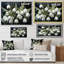 «White Graceful Snowdrops Flowers IV», reproduction sur toile-80073982-80073981