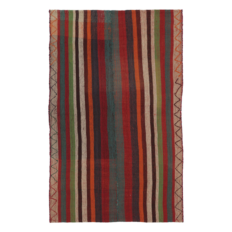 Vintage One-of-a-Kind 4'2" X 6'8" Area Rug