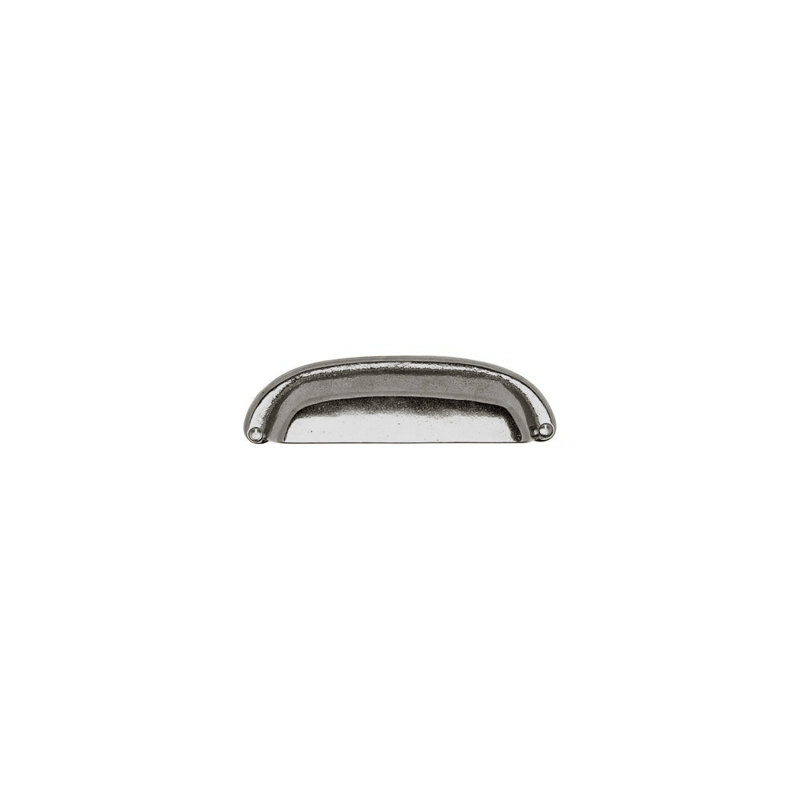 Cup / Bin Pull, White Bronze Medium