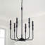  Lustre géométrique 6 lumières façon bougie-115869111