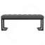 Banc d'appoint rembourré capitonné Mira-843139705