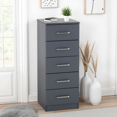 Sumrah 35 cm W Chest of 5 Drawers
