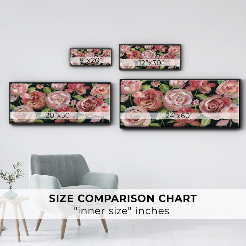 Red Velvet- Framed Canvas