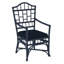 Chippendale Upholstered Arm Chair-1220170746-1252848215