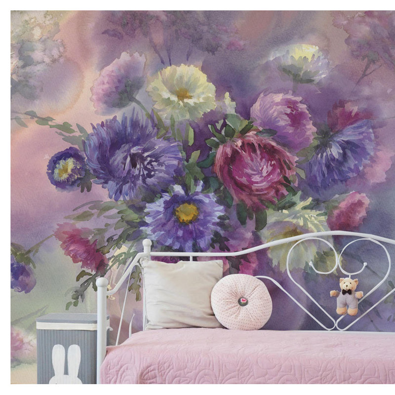 Soham 1.52m x 1.04m Matte Mural, 208 x 146cm