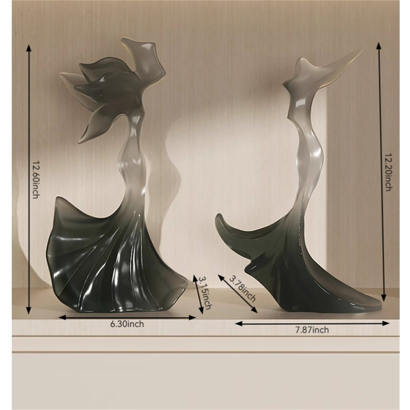 Figurines et sculptures Darzell, Gris