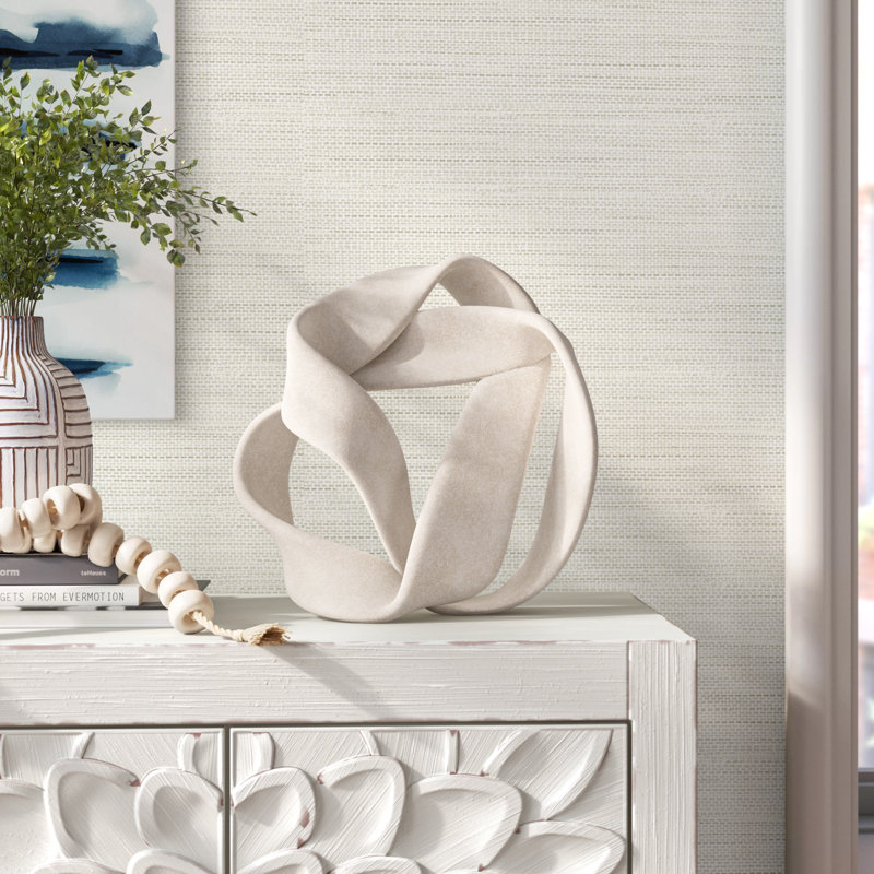 Vonetta Abstract Figurines & Sculptures, Off White