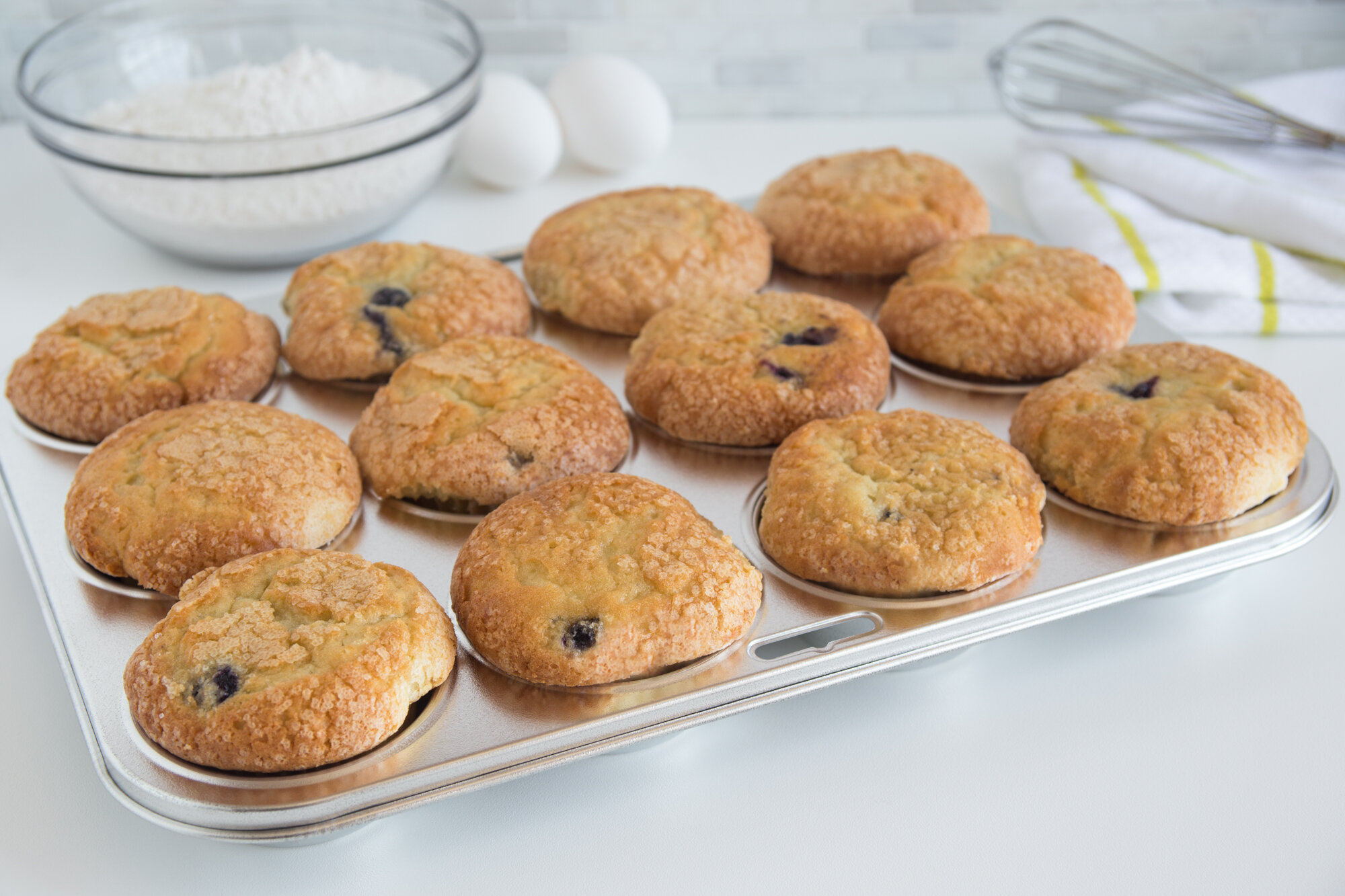 Trudeau Silicone Muffin Pans, Red, Set of 2 - 12 ct Muffin & 24 ct Mini Muffin