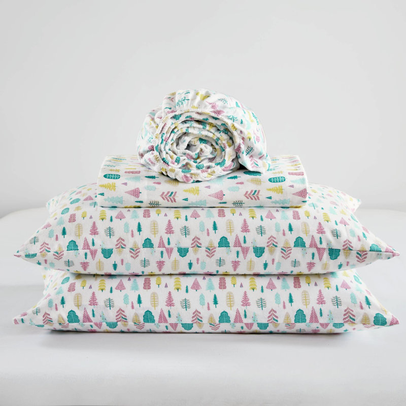 Drap en flanelle pour lit simple TG
