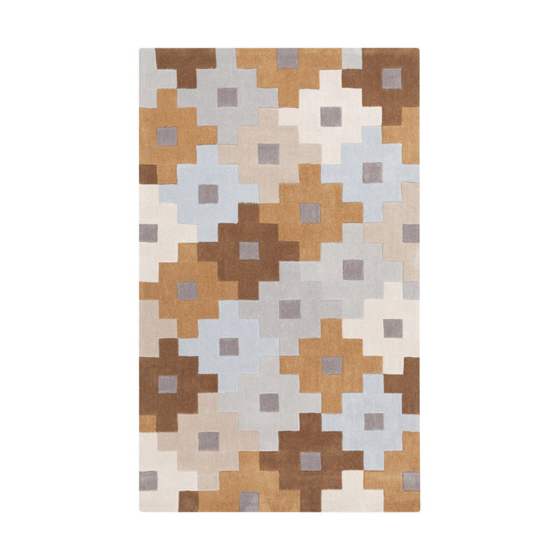 Shurtz Geometric Indoor Rug, Rectangle 9' x 13'