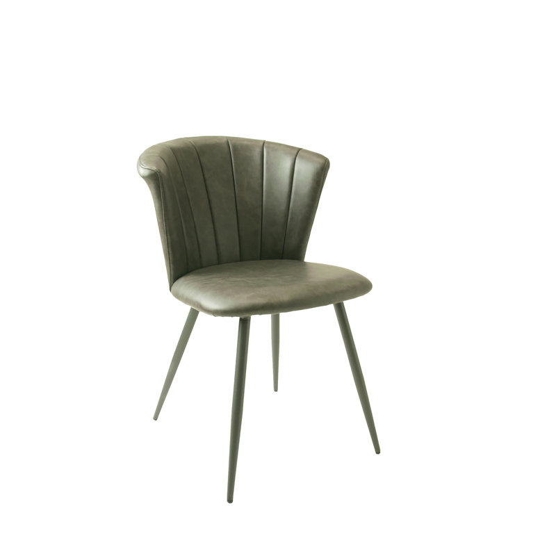 Cowen 48cm H Upholstered Dining Chair, Grey