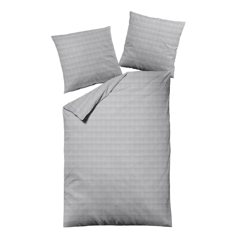 No Pattern Duvet Cover Set with Pillowcases, 135 x 200cm, Brown 