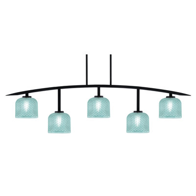 Kurve 5 Light Bar With Textured Glass