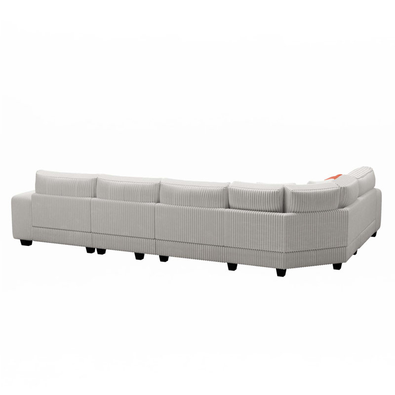 Modular Sectional L-Shaped Sofa