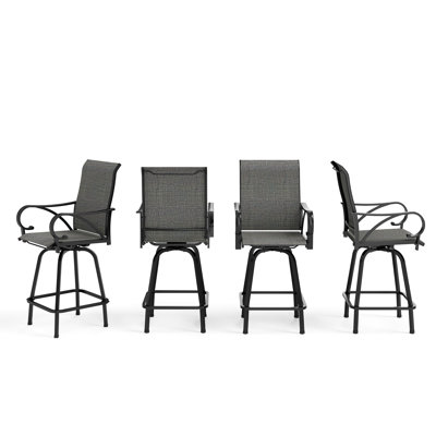 Alyne 29.1" Patio Bar Stool