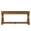 Console 60 po en bois avec 3 tiroirs et 1 tablette inférieure pour le couloir d'entrée